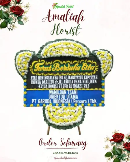 Papan Bunga Duka Mlese